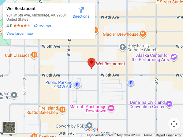 Location, 901 W 6th Ave, Anchorage, AK 99501, United States